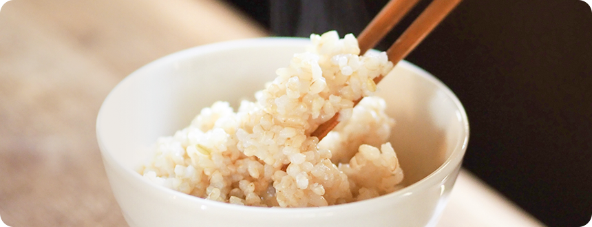 こだわりの玄米